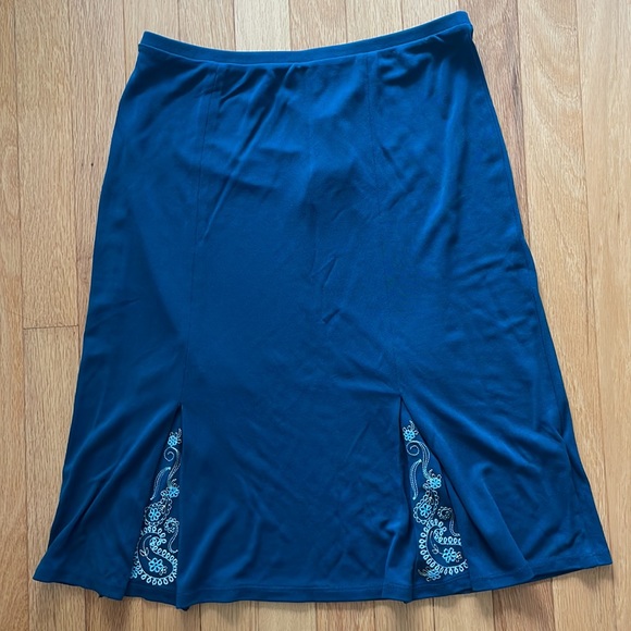 Casual Corner Dresses & Skirts - Casual corner Annex Petite turquoise skirt NWT